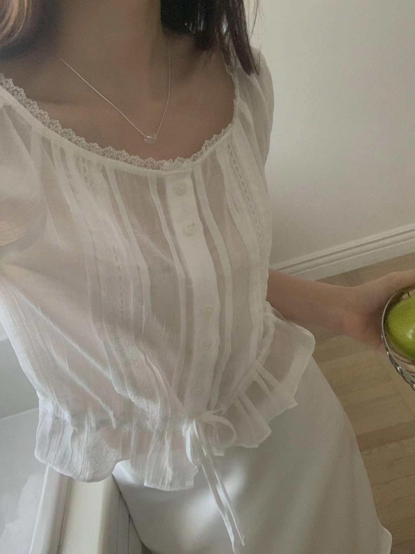 MIELLE-미엘르-OT韓國東大門代購女裝新款推薦襯衫蕾絲衫MIELLE-2件起襯衫/蕾絲衫