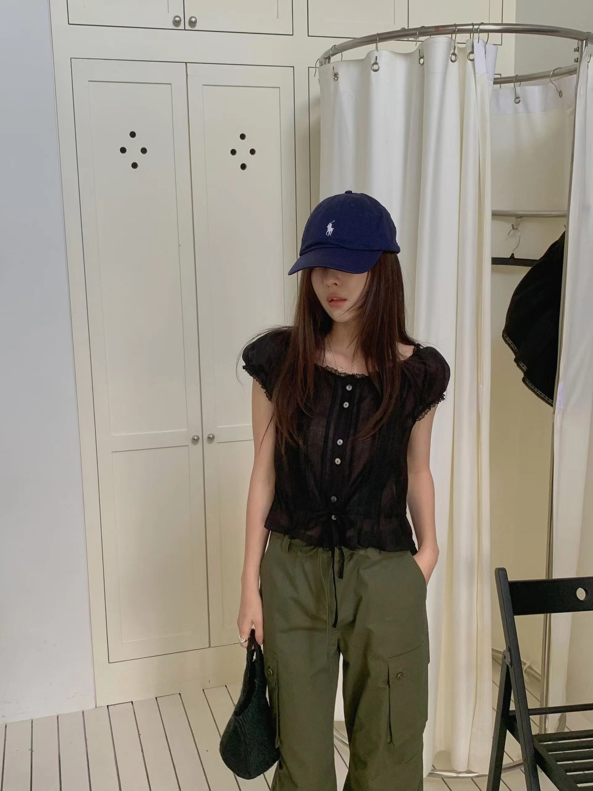 MIELLE-미엘르-OT韓國東大門代購女裝新款推薦襯衫蕾絲衫MIELLE-2件起襯衫/蕾絲衫