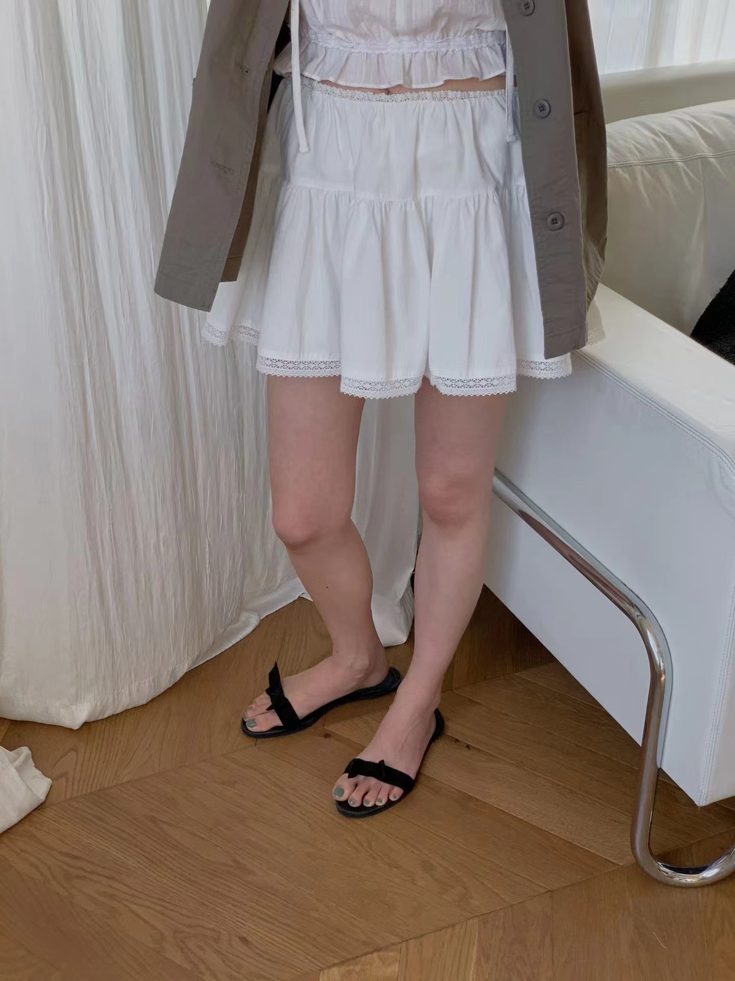 MIELLE-미엘르-OT韓國東大門代購女士新款熱賣職業短裙MIELLE-2件起短裙圖色1