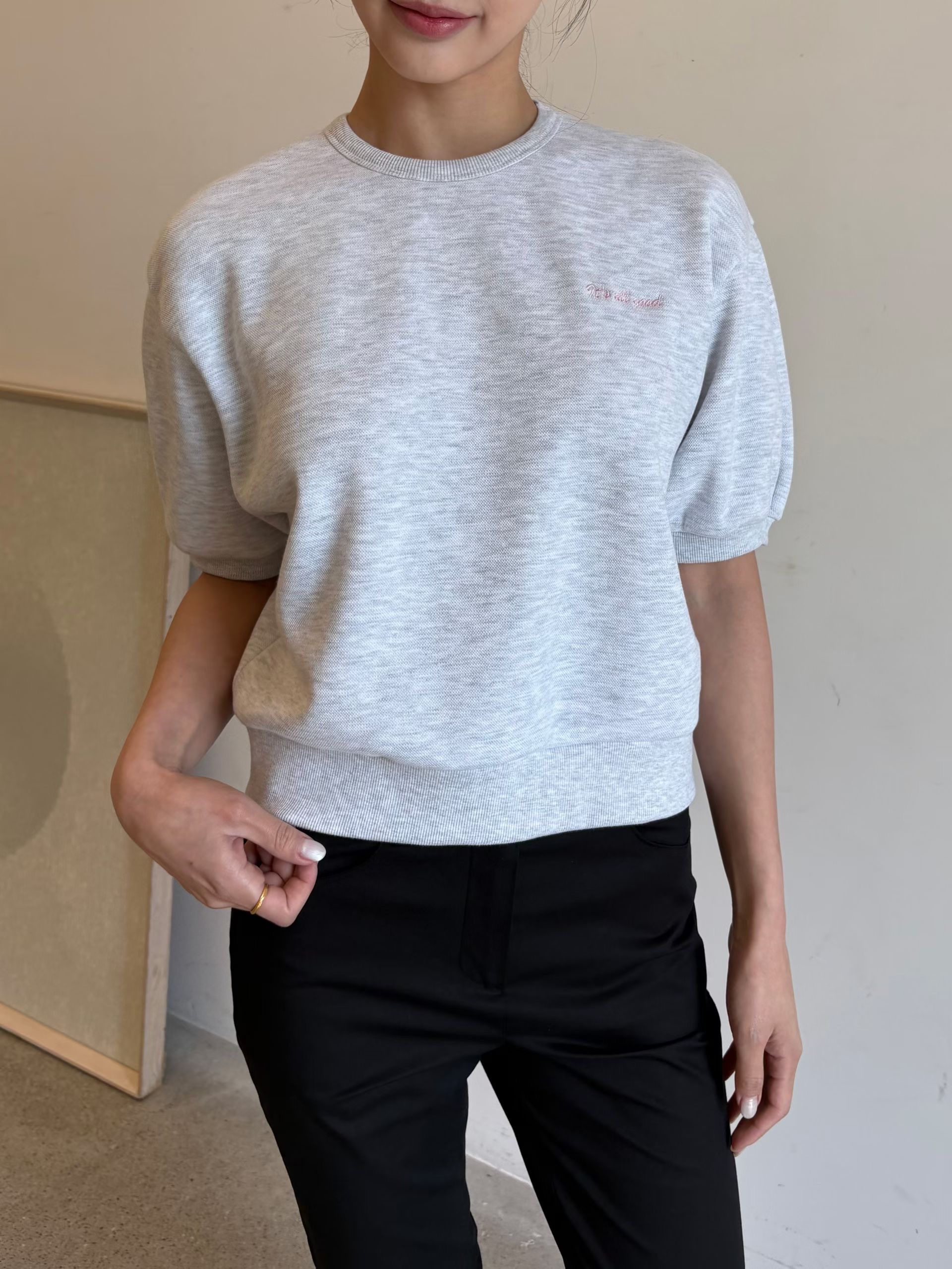 HERME韓國代購女士新款職業熱賣推薦時尚26夏季休閑26春夏T恤HERMET恤