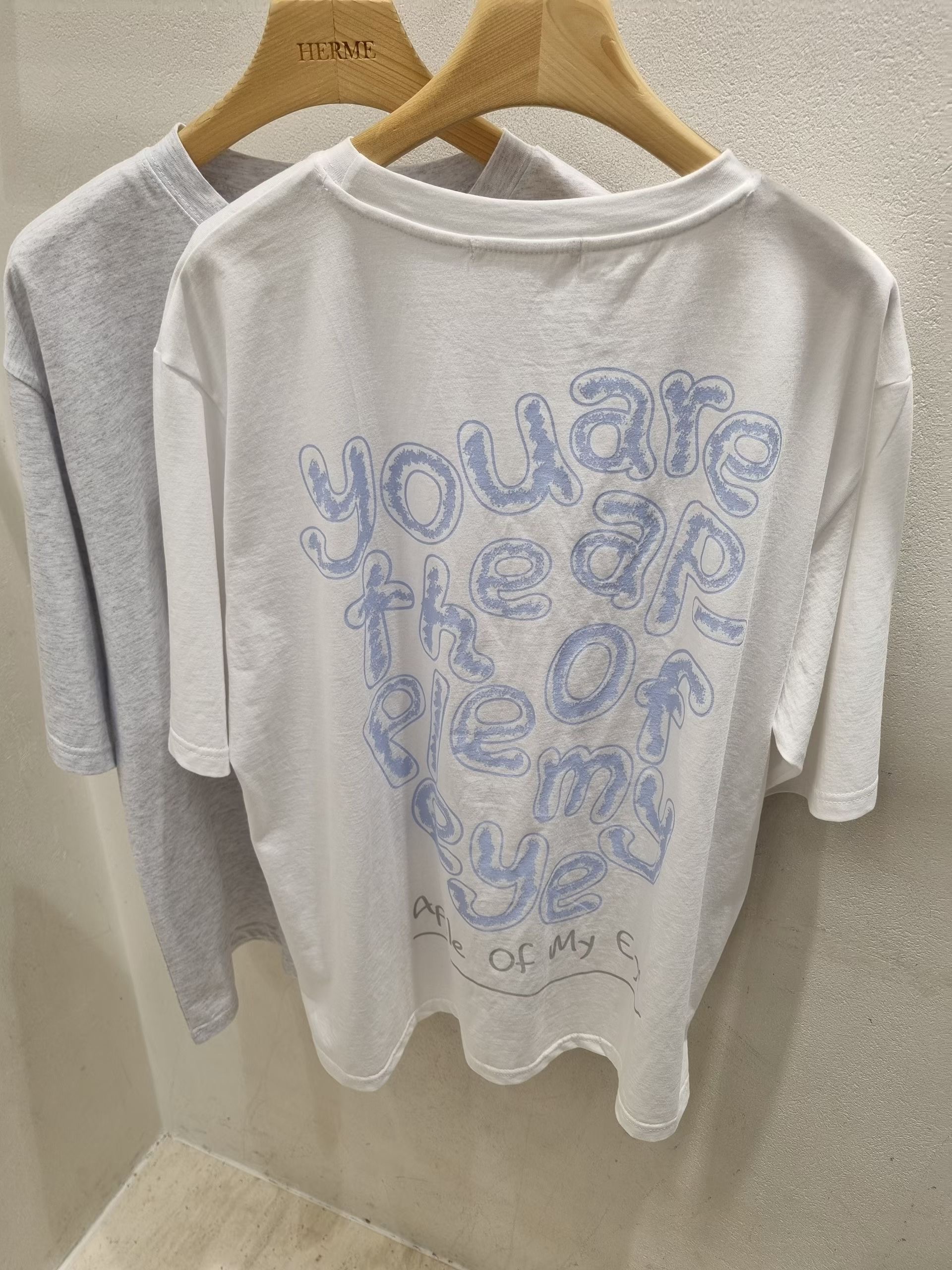 HERME東大門實拍韓國女士新品26夏季26春夏熱賣推薦職業T恤HERMET恤