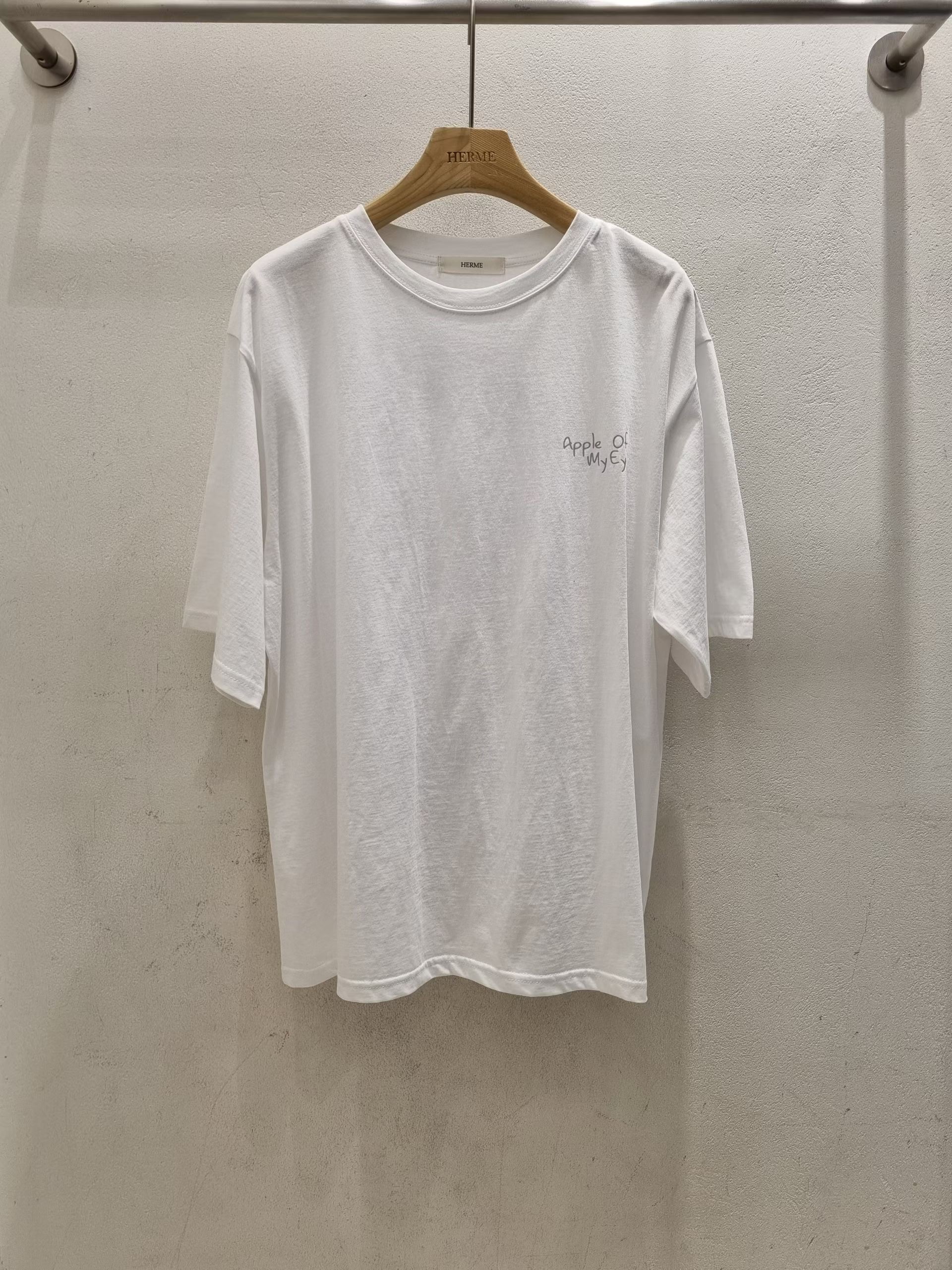 HERME東大門實拍韓國女士新品26夏季26春夏熱賣推薦職業T恤HERMET恤圖色1