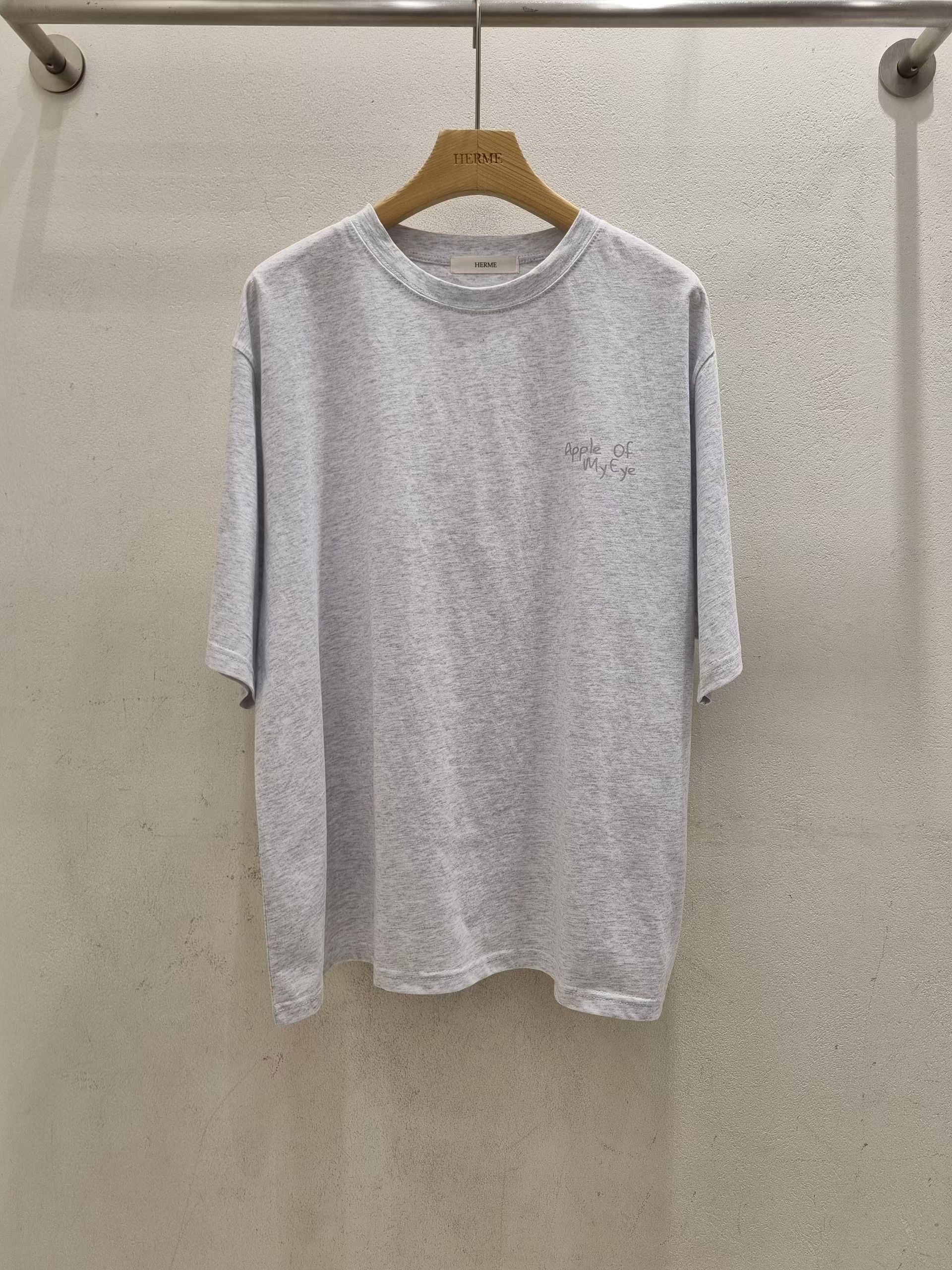 HERME東大門實拍韓國女士新品26夏季26春夏熱賣推薦職業T恤HERMET恤圖色2