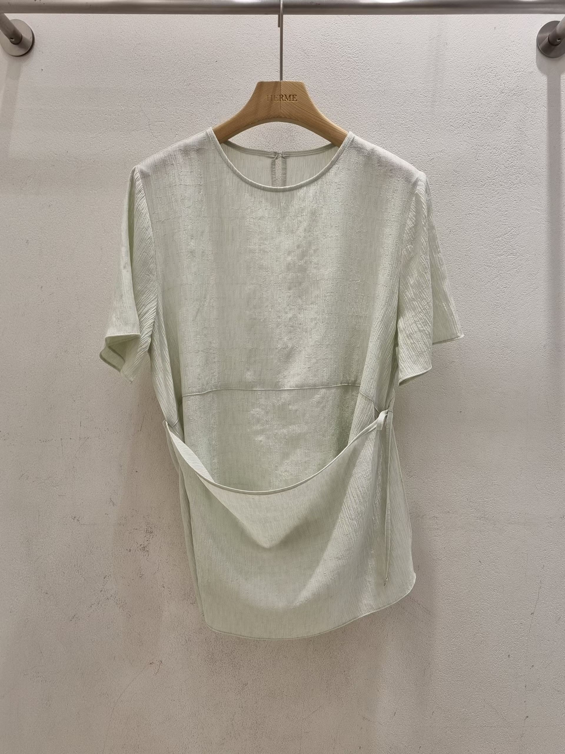 HERME韓國直郵實拍女裝新品26夏季推薦休閑時尚襯衫蕾絲衫HERME襯衫/蕾絲衫圖色2