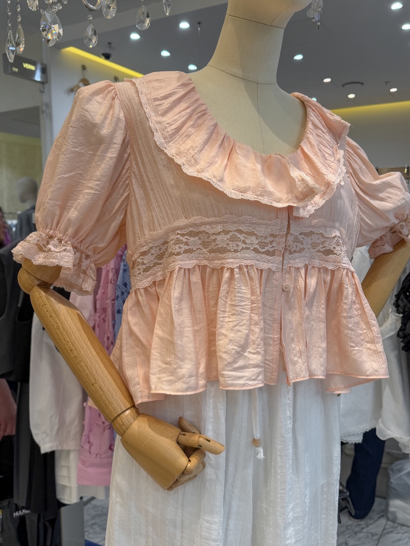 81 MARKET-L韓國東大門代購女裝新品職業人氣襯衫蕾絲衫81 MARKET-L襯衫/蕾絲衫