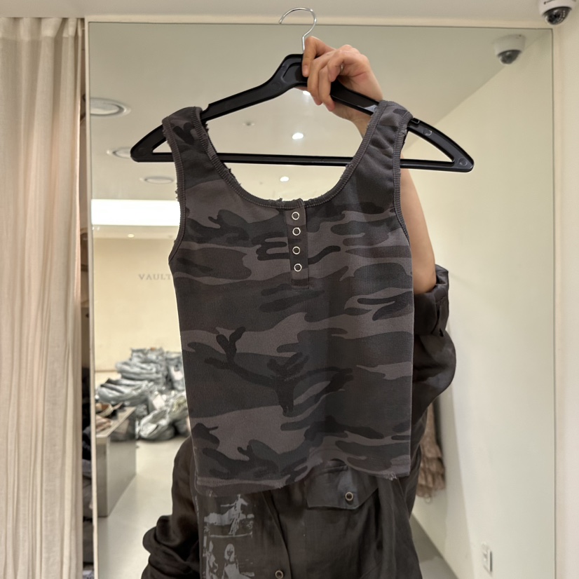 VAULT韓國直郵女士新品26夏季26春夏時尚推薦人氣吊帶背心VAULT吊帶/背心圖色2