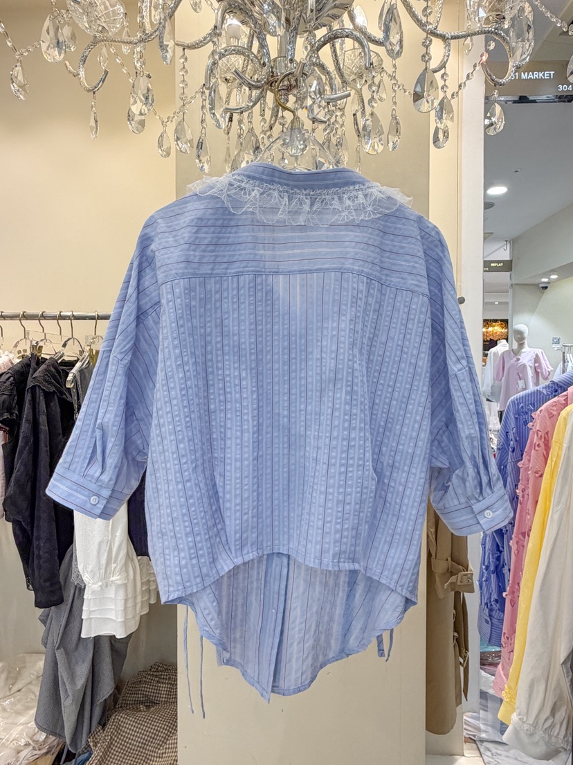 81 MARKET-L韓國直郵女裝新品26夏季推薦職業襯衫蕾絲衫81 MARKET-L襯衫/蕾絲衫