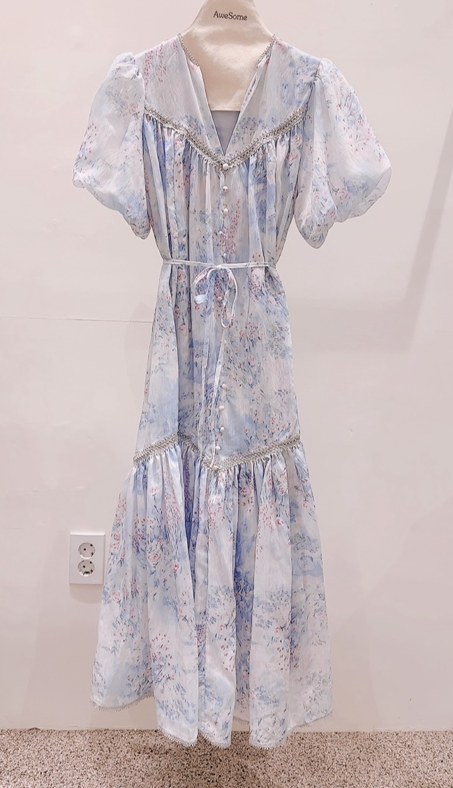 AWESOME-P韓國直郵實拍女士新款時尚熱賣26夏季人氣連衣裙AWESOME-P連衣裙圖色1