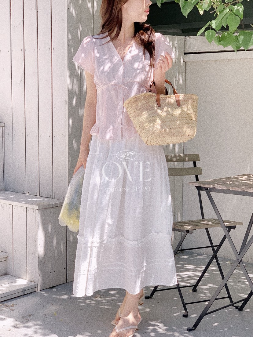 OVE韓國東大門代購女裝新品26春夏人氣休閑推薦襯衫蕾絲衫OVE襯衫/蕾絲衫