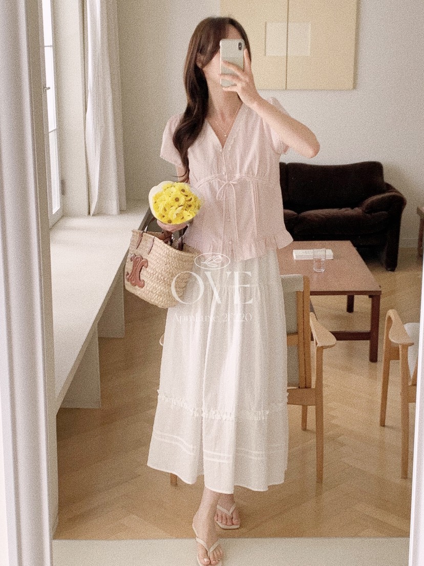 OVE韓國東大門代購女裝新品26春夏人氣休閑推薦襯衫蕾絲衫OVE襯衫/蕾絲衫