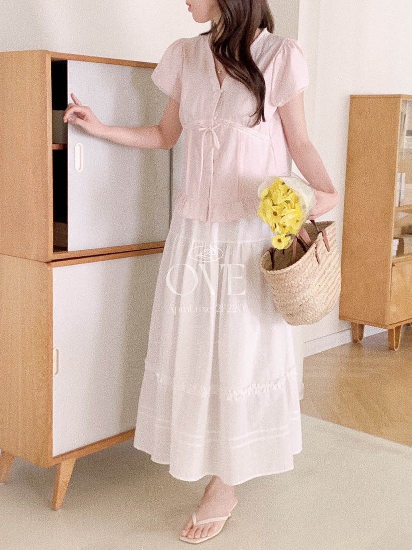 OVE韓國東大門代購女裝新品26春夏人氣休閑推薦襯衫蕾絲衫OVE襯衫/蕾絲衫