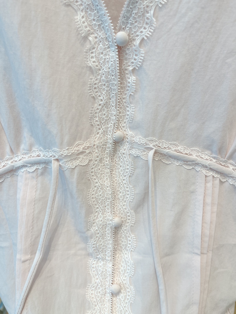 OVE韓國東大門代購女裝新品26春夏人氣休閑推薦襯衫蕾絲衫OVE襯衫/蕾絲衫
