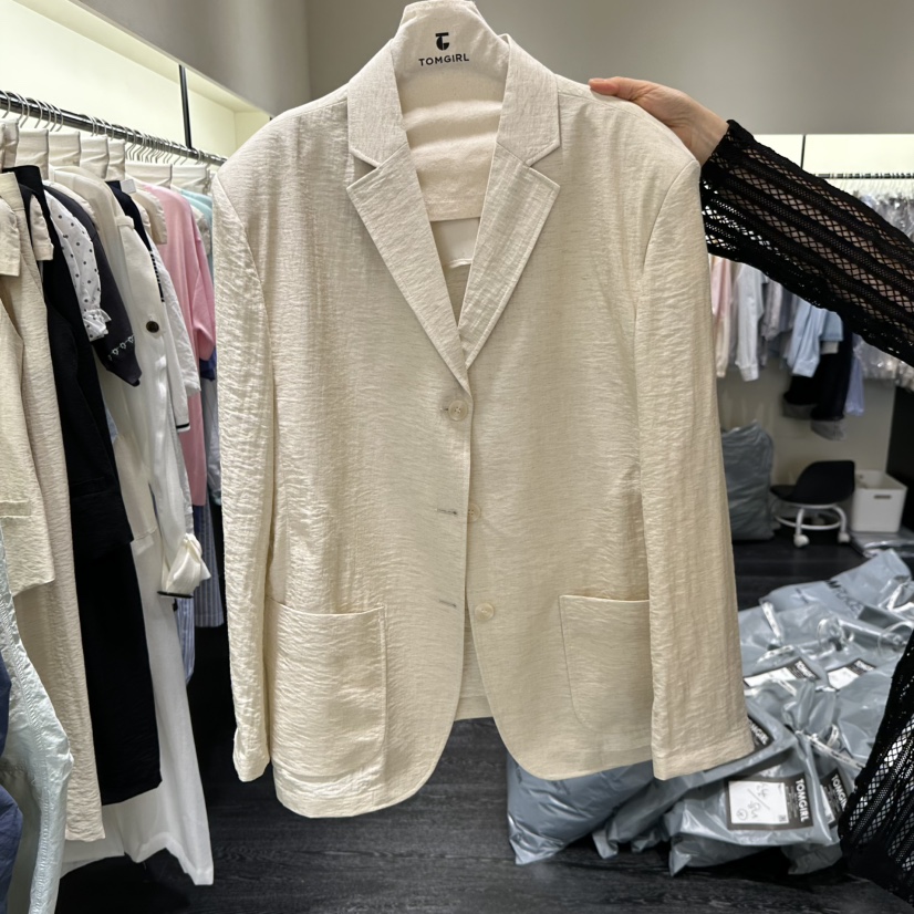 TOMGIRL東大門實拍韓國女裝新品26夏季人氣推薦時尚休閑夾克TOMGIRL夾克圖色2