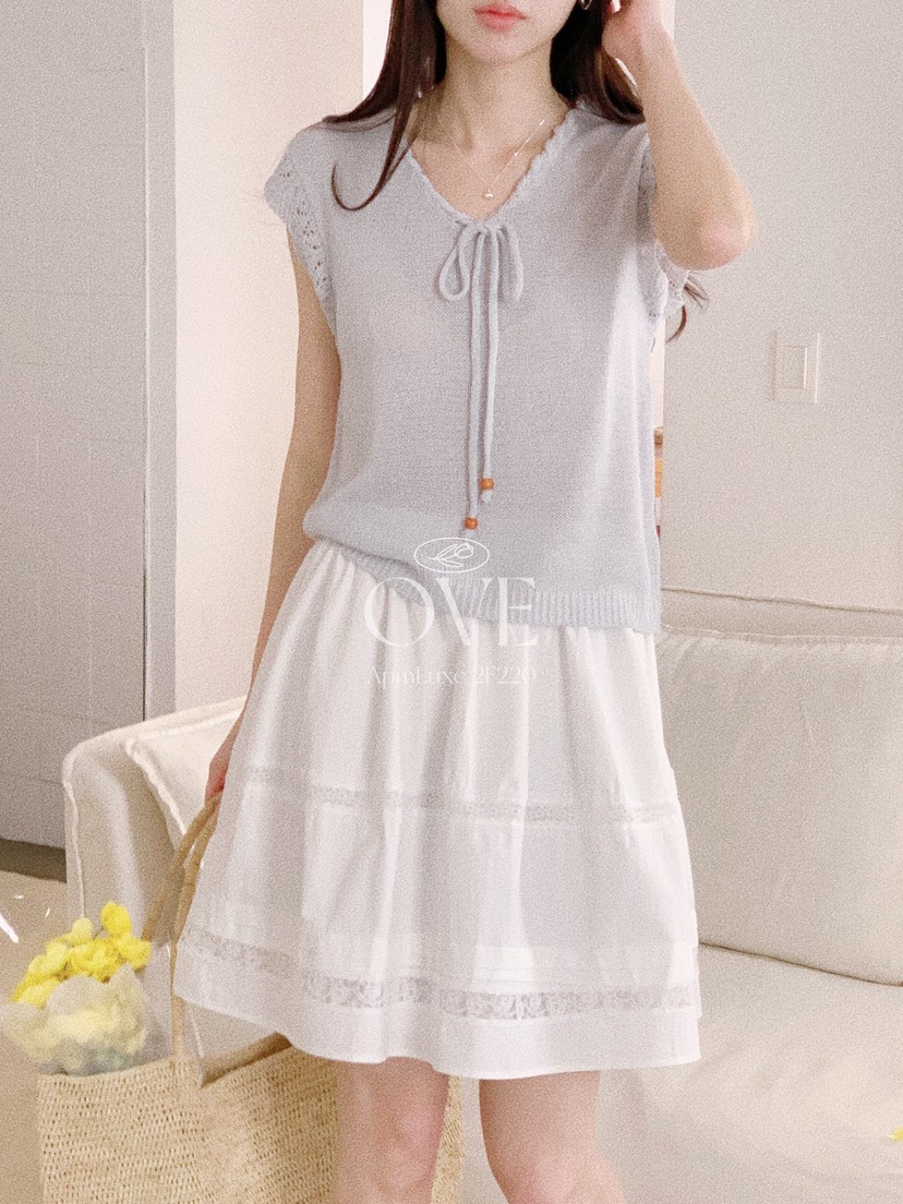 OVE韓國直郵女裝新款推薦26夏季26春夏休閑時尚半身裙中短裙OVE半身裙/中短裙