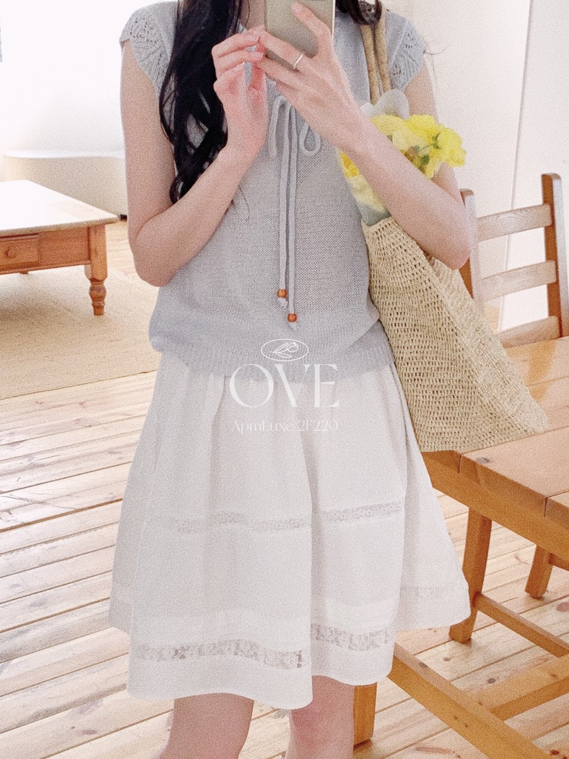 OVE韓國直郵女裝新款推薦26夏季26春夏休閑時尚半身裙中短裙OVE半身裙/中短裙