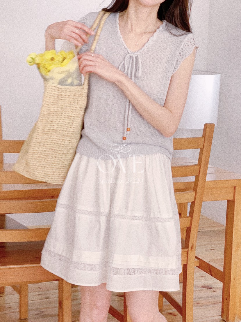 OVE韓國直郵女裝新款推薦26夏季26春夏休閑時尚半身裙中短裙OVE半身裙/中短裙