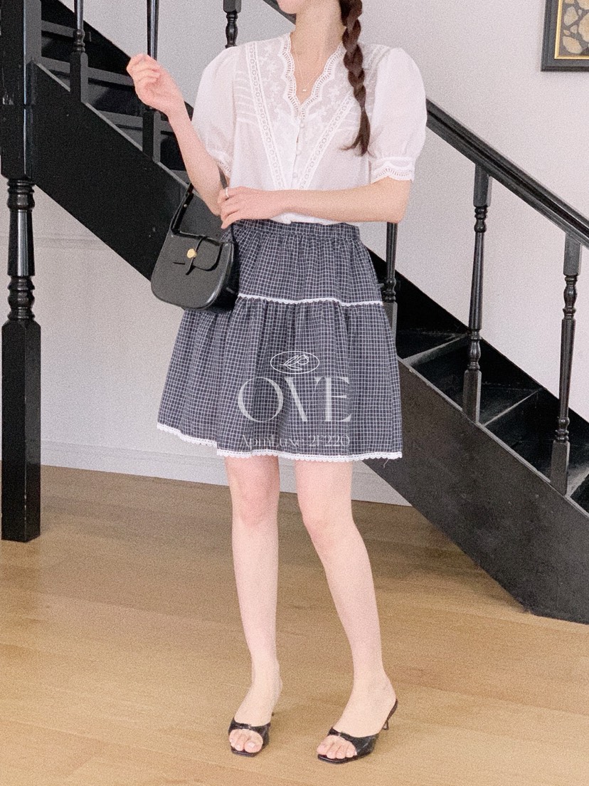 OVE東大門實拍韓國女裝新款熱賣休閑26春夏推薦時尚職業短裙OVE短裙