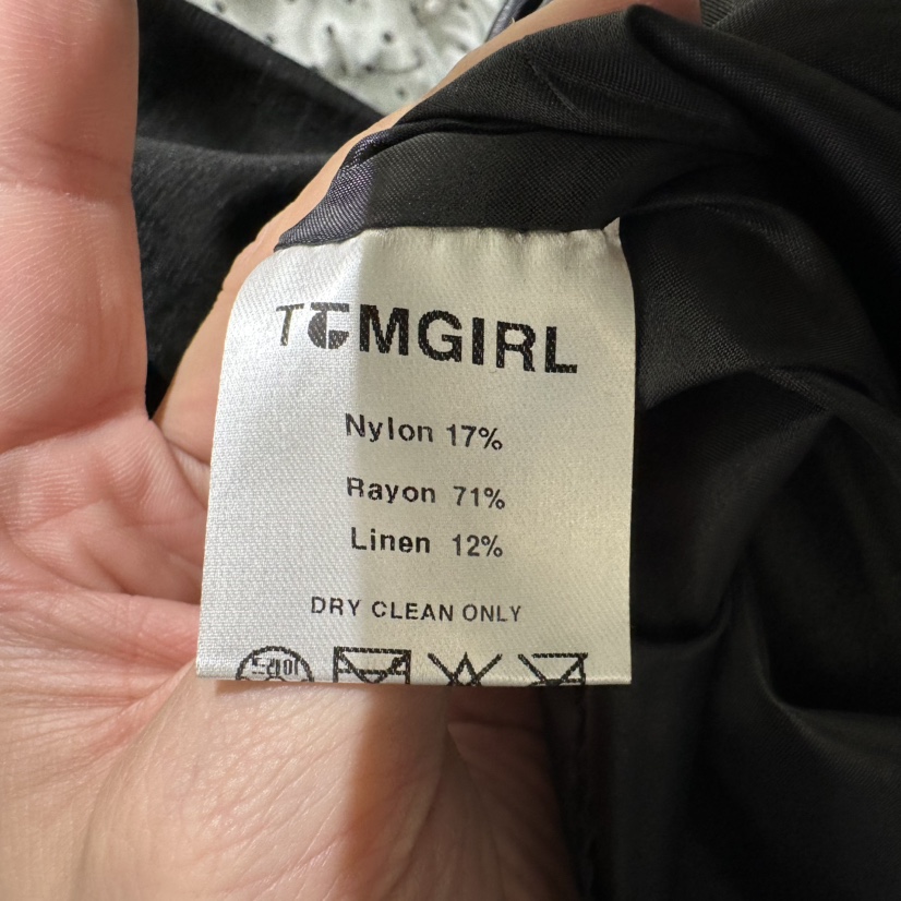 TOMGIRL韓國代購女士新款熱賣26夏季時尚職業人氣連衣裙亞麻TOMGIRL連衣裙