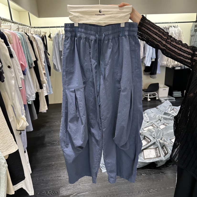 TOMGIRL韓國直郵女士新品26春夏熱賣時尚休閑推薦人氣休閑褲TOMGIRL休閑褲圖色2