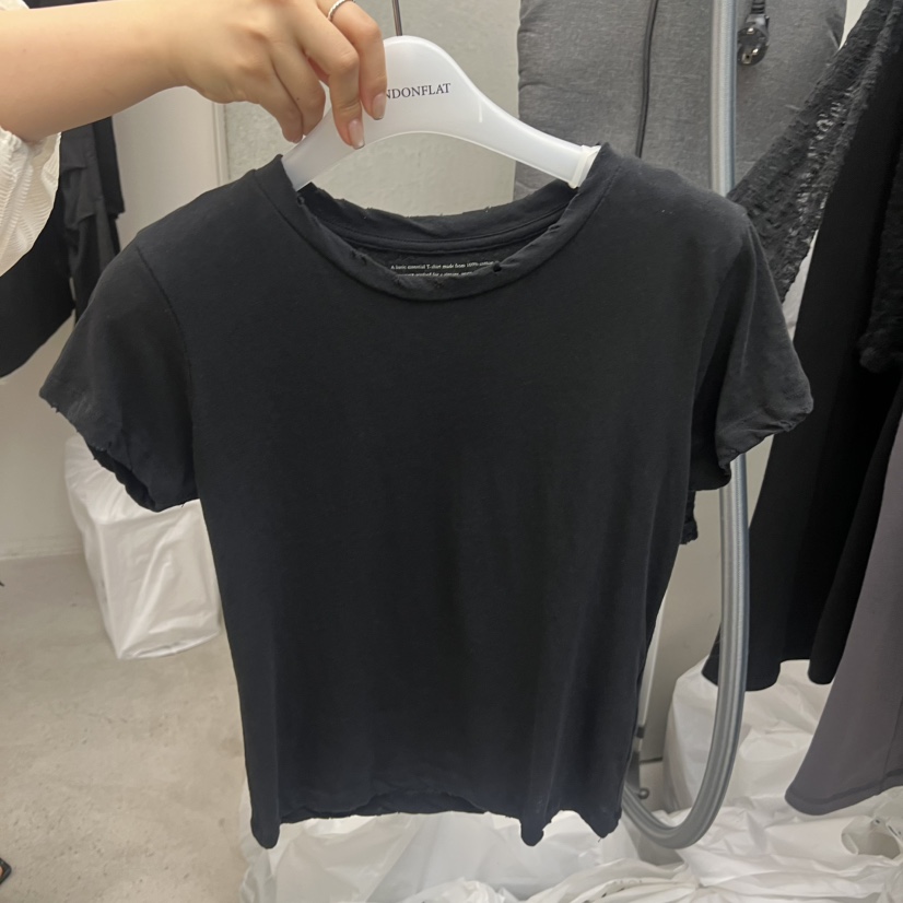 LONDON FLAT韓國直郵實拍女士新品26春夏26夏季熱賣時尚T恤LONDON FLATT恤圖色2