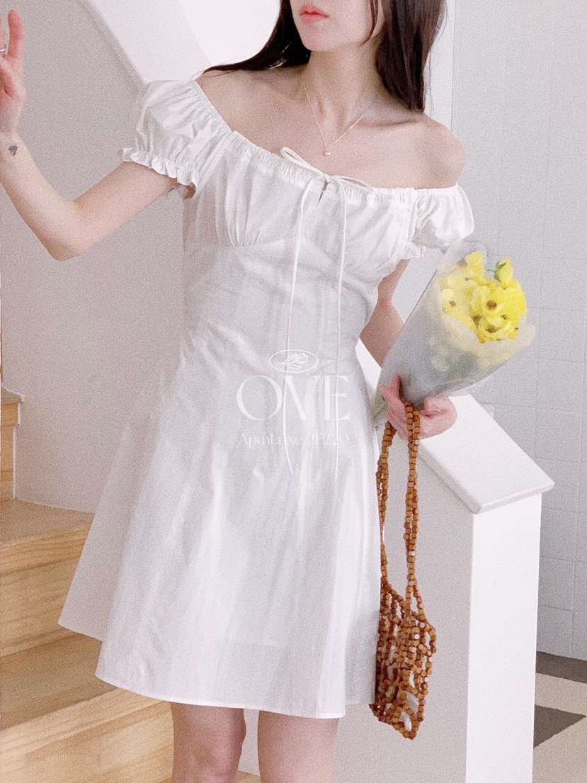 OVE韓國直郵女裝新品人氣時尚26春夏26夏季休閑職業連衣裙OVE連衣裙