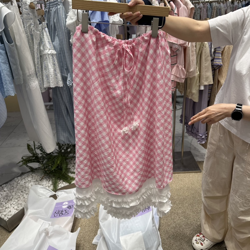 VIRUS韓國直郵女裝新款職業熱賣26春夏時尚休閑推薦26夏季長裙VIRUS長裙圖色1