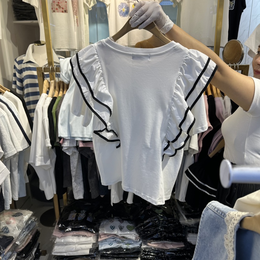 COCO HOLIC韓國直郵女裝新品熱賣休閑職業時尚人氣推薦T恤COCO HOLICT恤