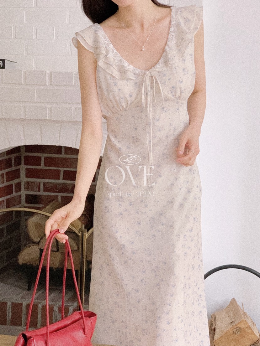 OVE韓國直郵女裝新款熱賣26夏季職業休閑人氣時尚推薦連衣裙OVE連衣裙