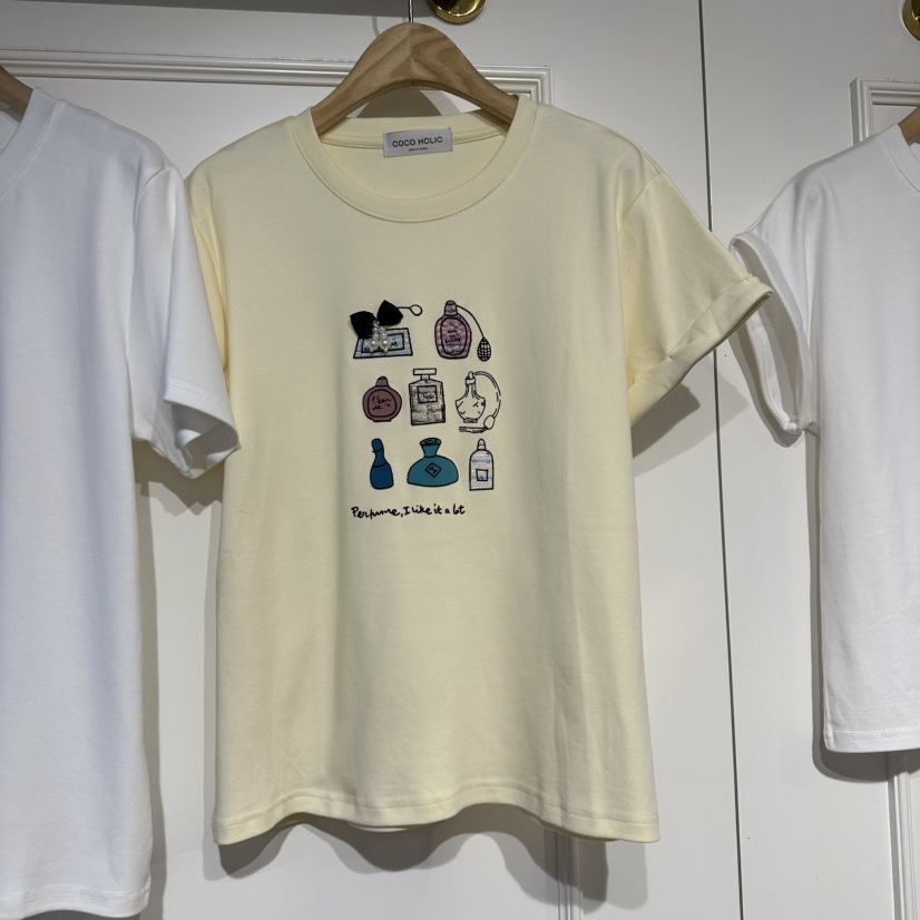 COCO HOLIC韓國東大門直郵女裝新品26春夏26夏季推薦T恤COCO HOLICT恤圖色5