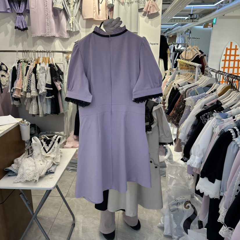PAPA韓國東大門直郵女裝新品休閑26春夏熱賣職業26夏季連衣裙Papaine/HALMADE連衣裙