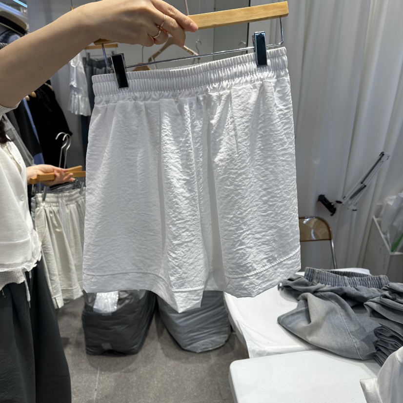 ELAN韓國直郵女士新品職業熱賣推薦時尚26夏季26春夏短褲系帶ELAN短褲