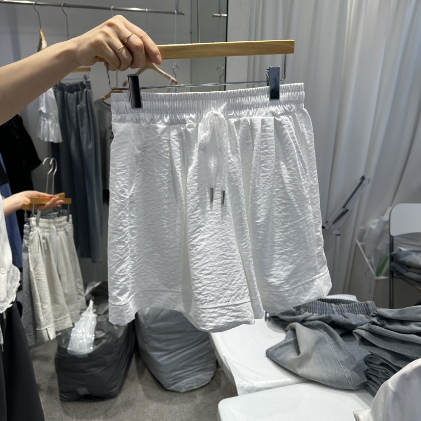 ELAN韓國直郵女士新品職業熱賣推薦時尚26夏季26春夏短褲系帶ELAN短褲圖色1