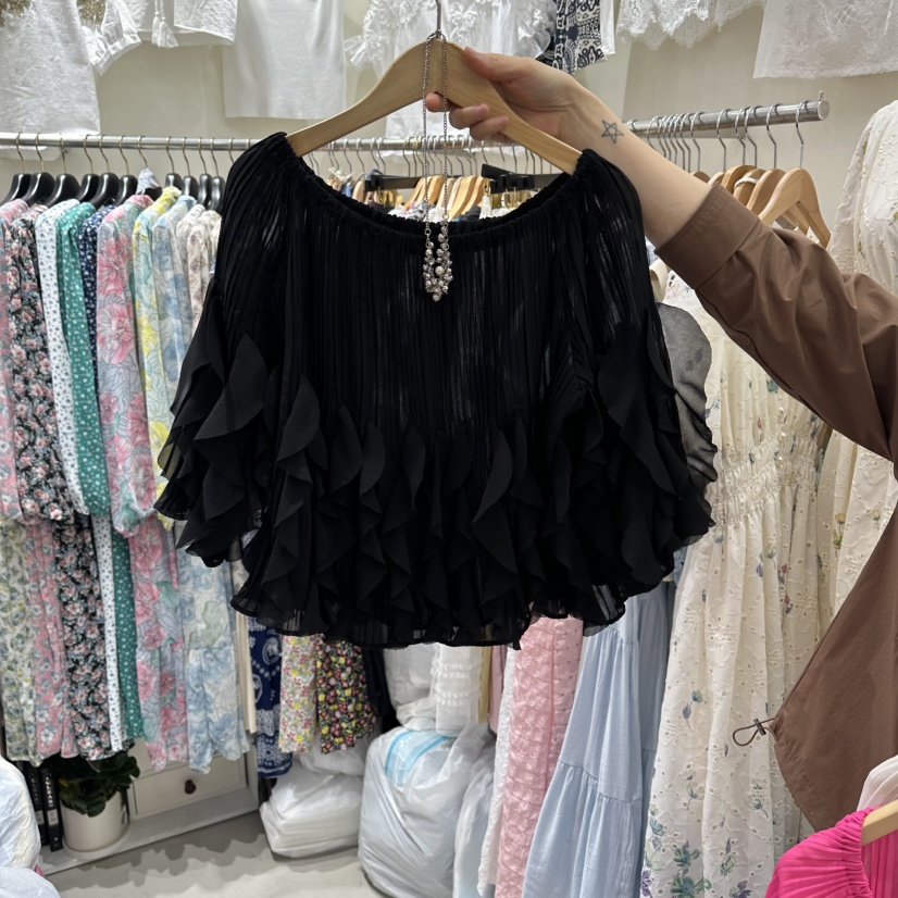 BIKINI韓國直郵實拍女裝新品推薦26春夏職業休閑襯衫蕾絲衫BIKINI襯衫/蕾絲衫圖色3