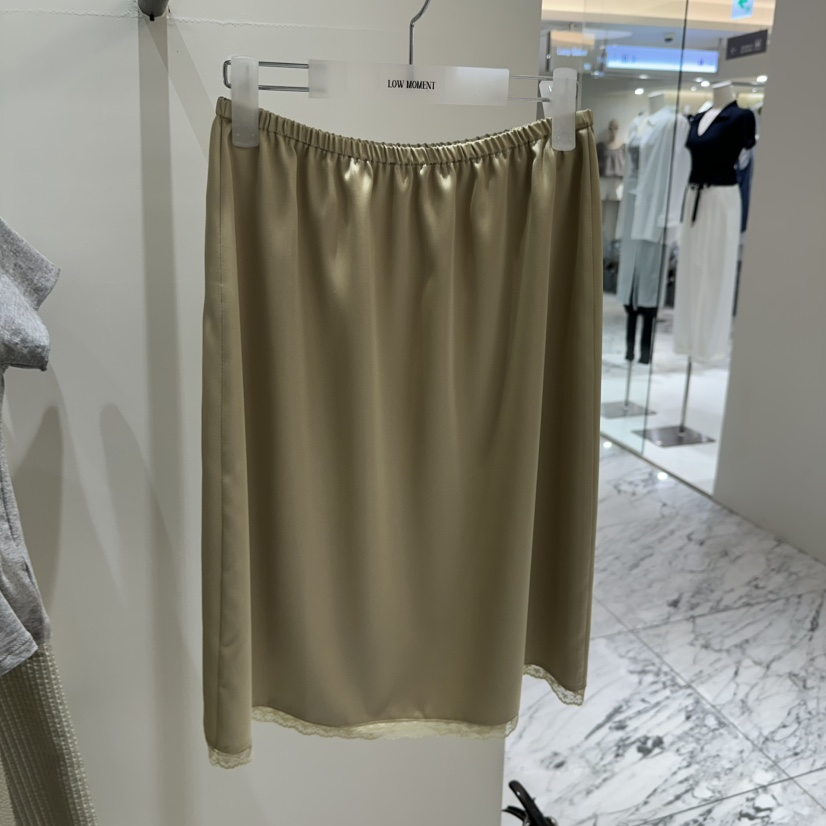 LOW MOMENT韓國東大門代購女士新品休閑26春夏半身裙中短裙LOW MOMENT半身裙/中短裙圖色1