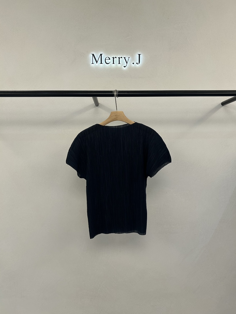 MERRY-J韓國直郵實拍女士新款人氣26春夏時尚推薦熱賣T恤MERRY-JT恤圖色5深藍色
