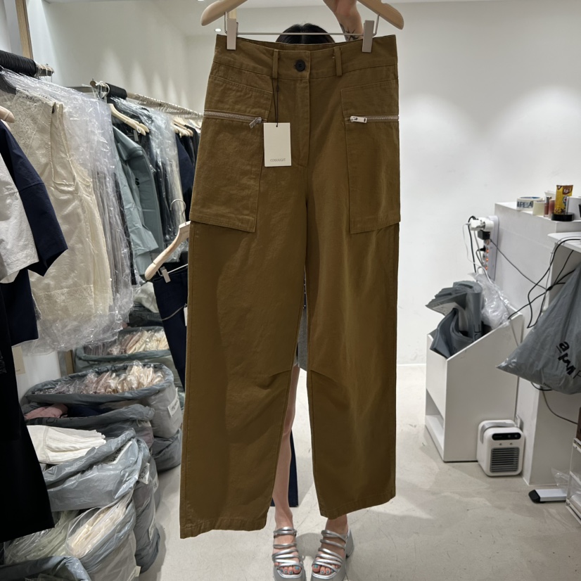 CONNAUGHT/DAILYJUD韓國東大門代購女裝新品職業休閑褲拉鏈CONNAUGHT/DAILYJUD休閑褲圖色1