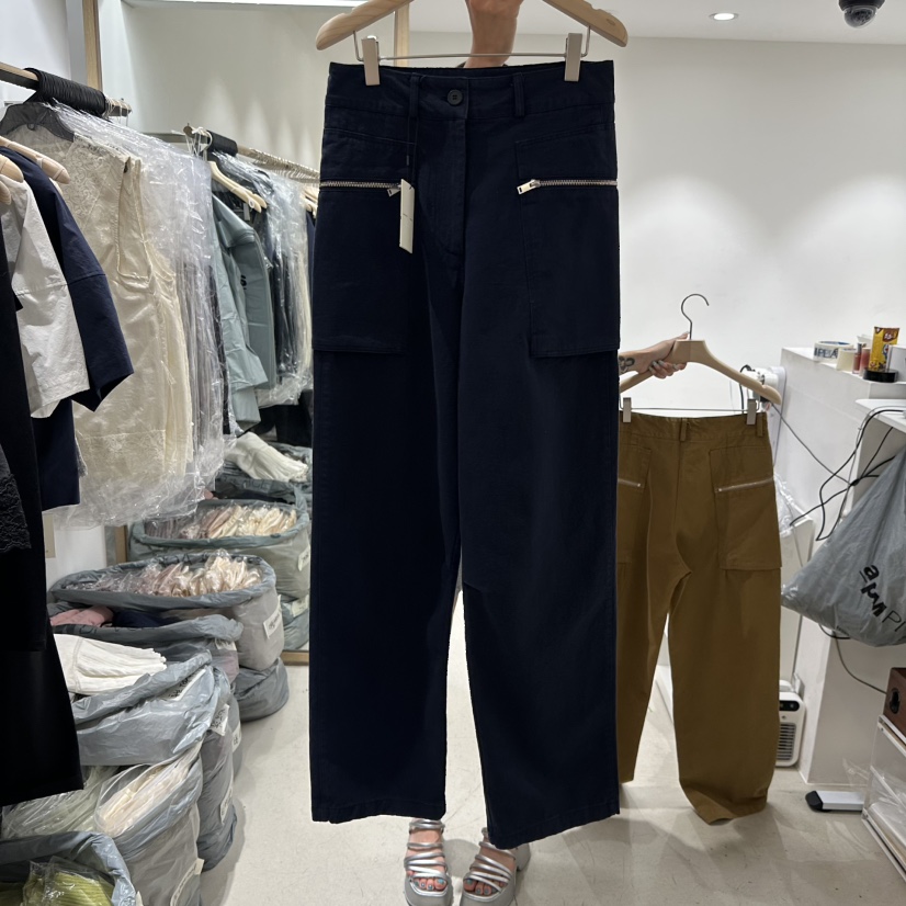 CONNAUGHT/DAILYJUD韓國東大門代購女裝新品職業休閑褲拉鏈CONNAUGHT/DAILYJUD休閑褲圖色2