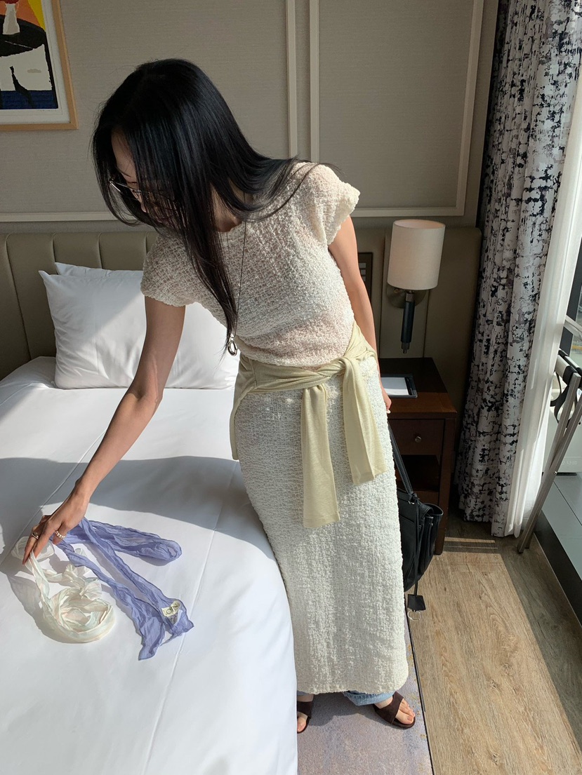 LOFN韓國直郵女士新品職業熱賣人氣休閑推薦26夏季套裝兩件套LOFN套裝