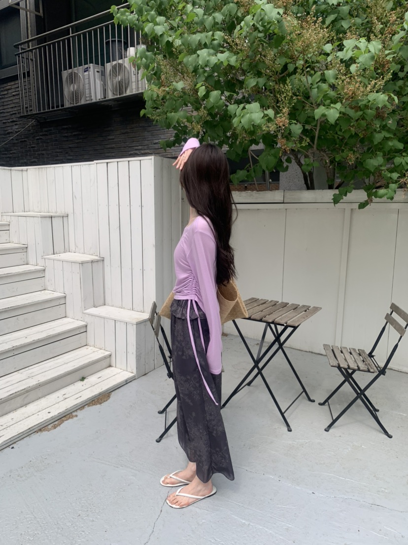 LE AVE韓國直郵實拍女裝新品時尚26春夏熱賣推薦人氣長裙LE AVE長裙