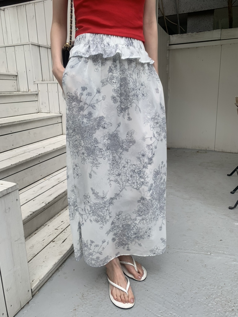 LE AVE韓國直郵實拍女裝新品時尚26春夏熱賣推薦人氣長裙LE AVE長裙