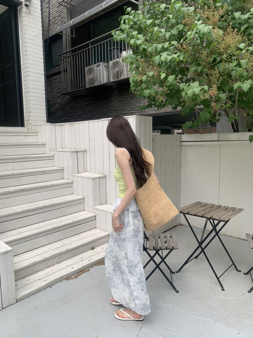 LE AVE韓國直郵實拍女裝新品時尚26春夏熱賣推薦人氣長裙LE AVE長裙
