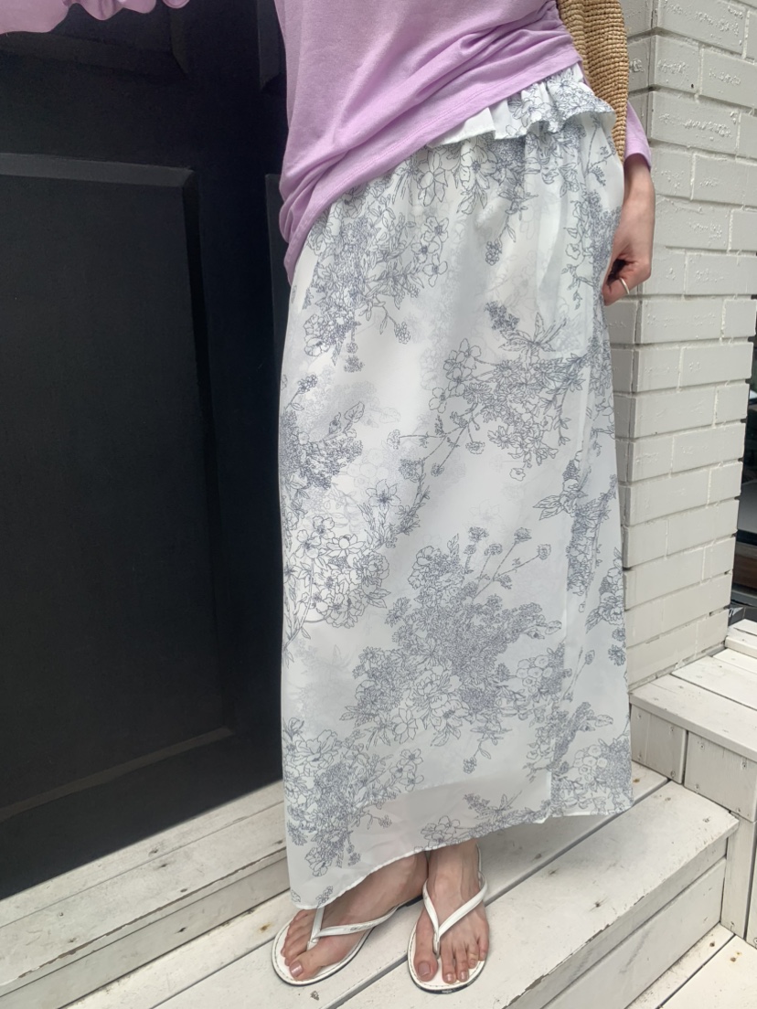 LE AVE韓國直郵實拍女裝新品時尚26春夏熱賣推薦人氣長裙LE AVE長裙