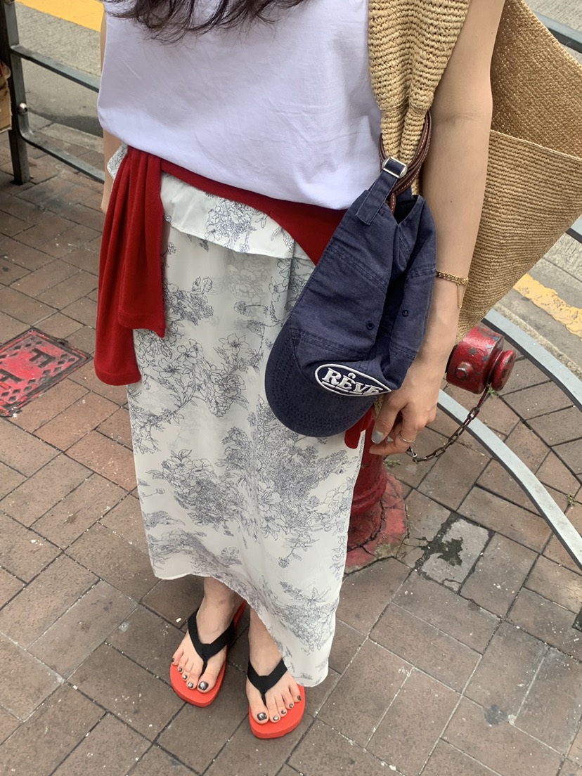 LE AVE韓國直郵實拍女裝新品時尚26春夏熱賣推薦人氣長裙LE AVE長裙