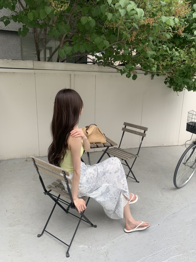 LE AVE韓國直郵實拍女裝新品時尚26春夏熱賣推薦人氣長裙LE AVE長裙