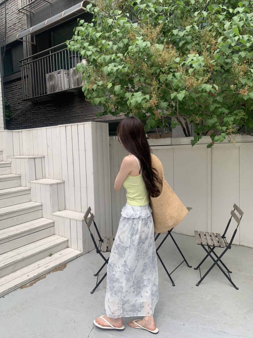 LE AVE韓國直郵實拍女裝新品時尚26春夏熱賣推薦人氣長裙LE AVE長裙