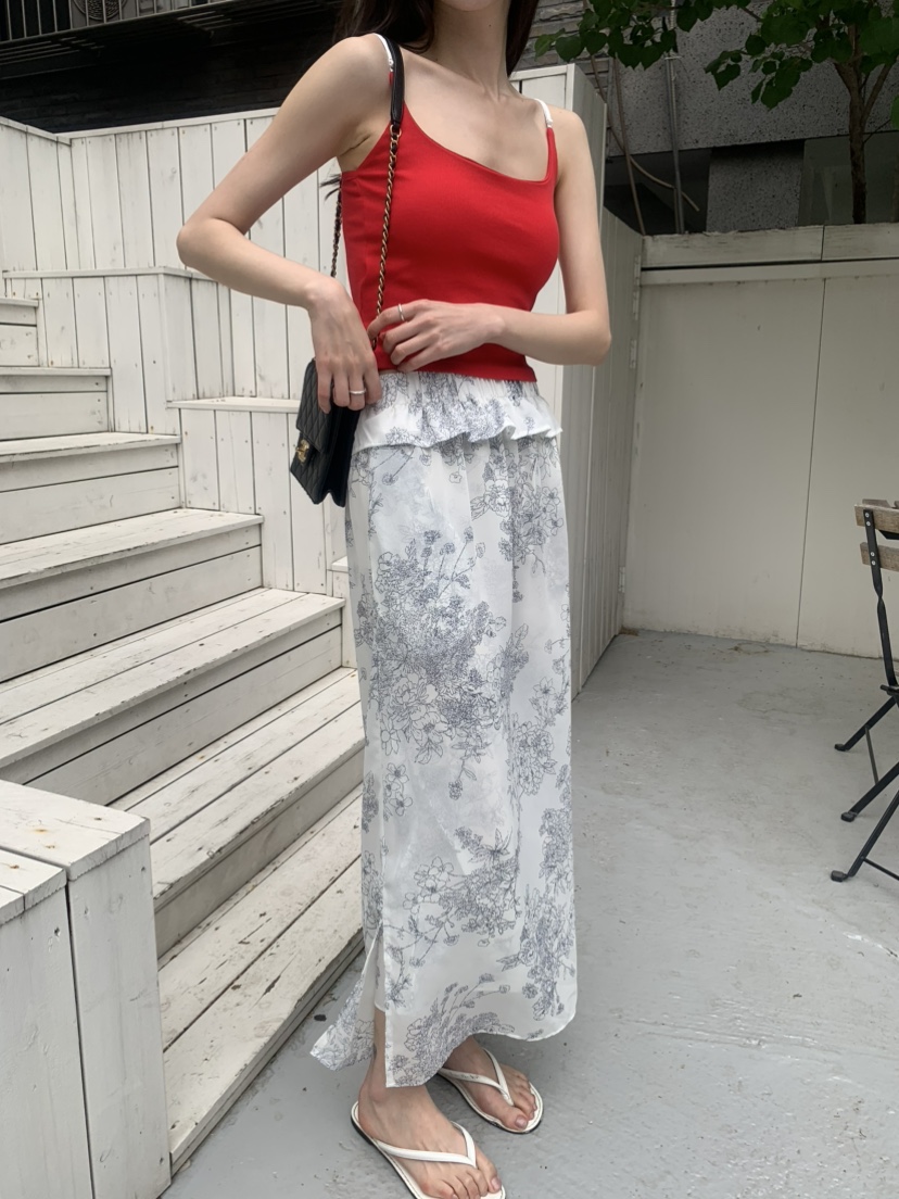 LE AVE韓國直郵實拍女裝新品時尚26春夏熱賣推薦人氣長裙LE AVE長裙