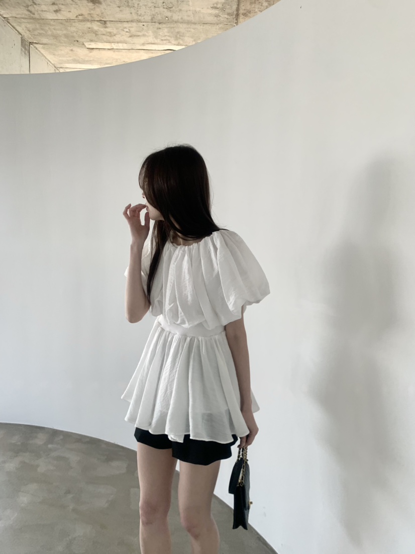 LE AVE韓國直郵女士新款休閑26春夏熱賣時尚職業襯衫蕾絲衫LE AVE襯衫/蕾絲衫