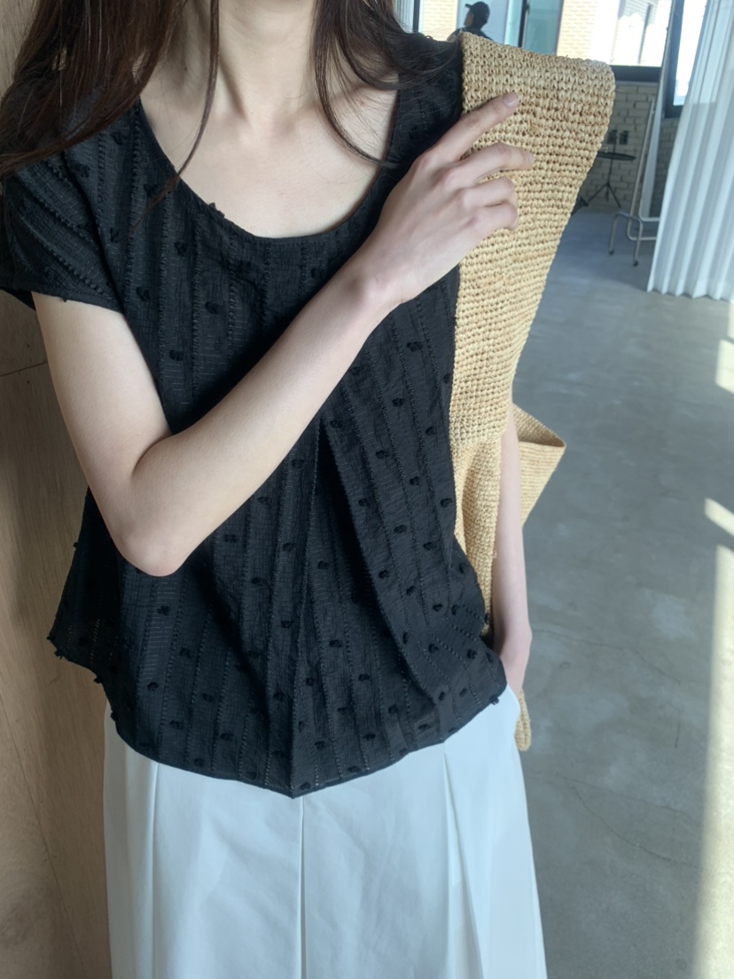 LE AVE韓國東大門代購女士新品時尚推薦休閑26夏季襯衫蕾絲衫LE AVE襯衫/蕾絲衫