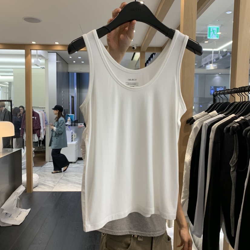 OBJECT韓國直郵女裝新品職業時尚熱賣26夏季人氣吊帶背心OBJECT吊帶/背心圖色1