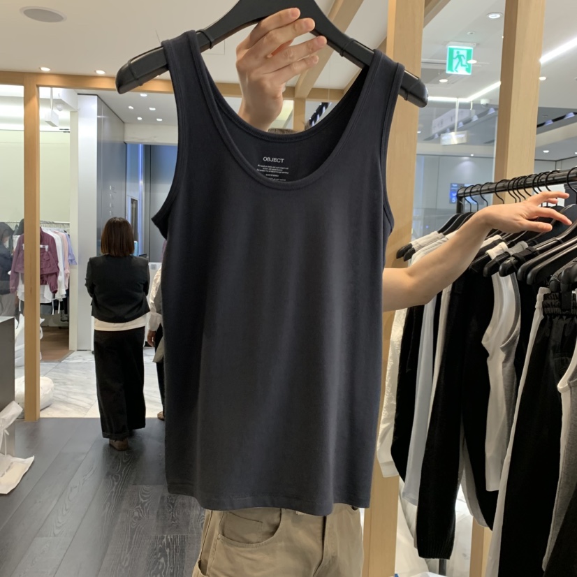 OBJECT韓國直郵女裝新品職業時尚熱賣26夏季人氣吊帶背心OBJECT吊帶/背心圖色3